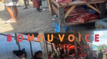 Harga Daging Babi di Pasar Karang Nabire Melonjak, Warga Mengeluh.